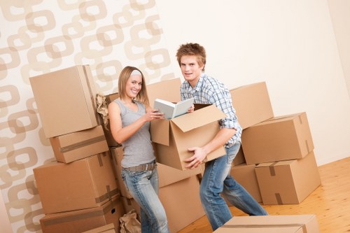 Interior view of Kensington Storage with various unit sizes