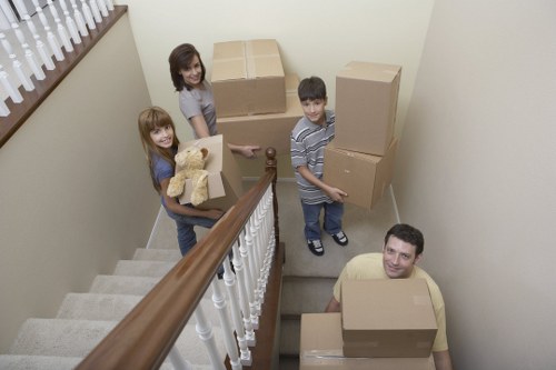 Professional packing services offered by man with van
